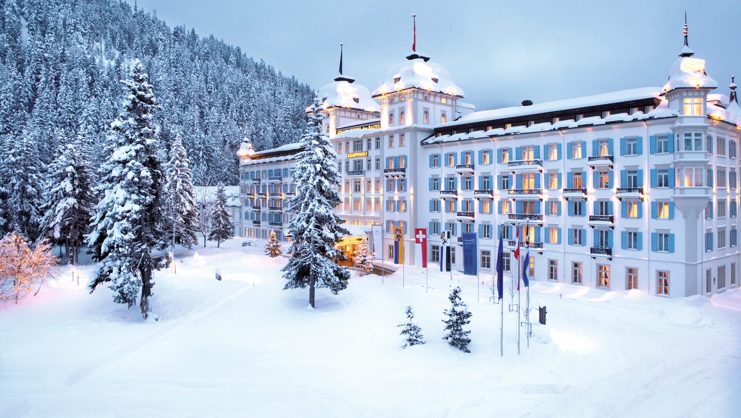 Grand Hotel des Bains Kempinski St. Moritz | Switzerland Destination ...